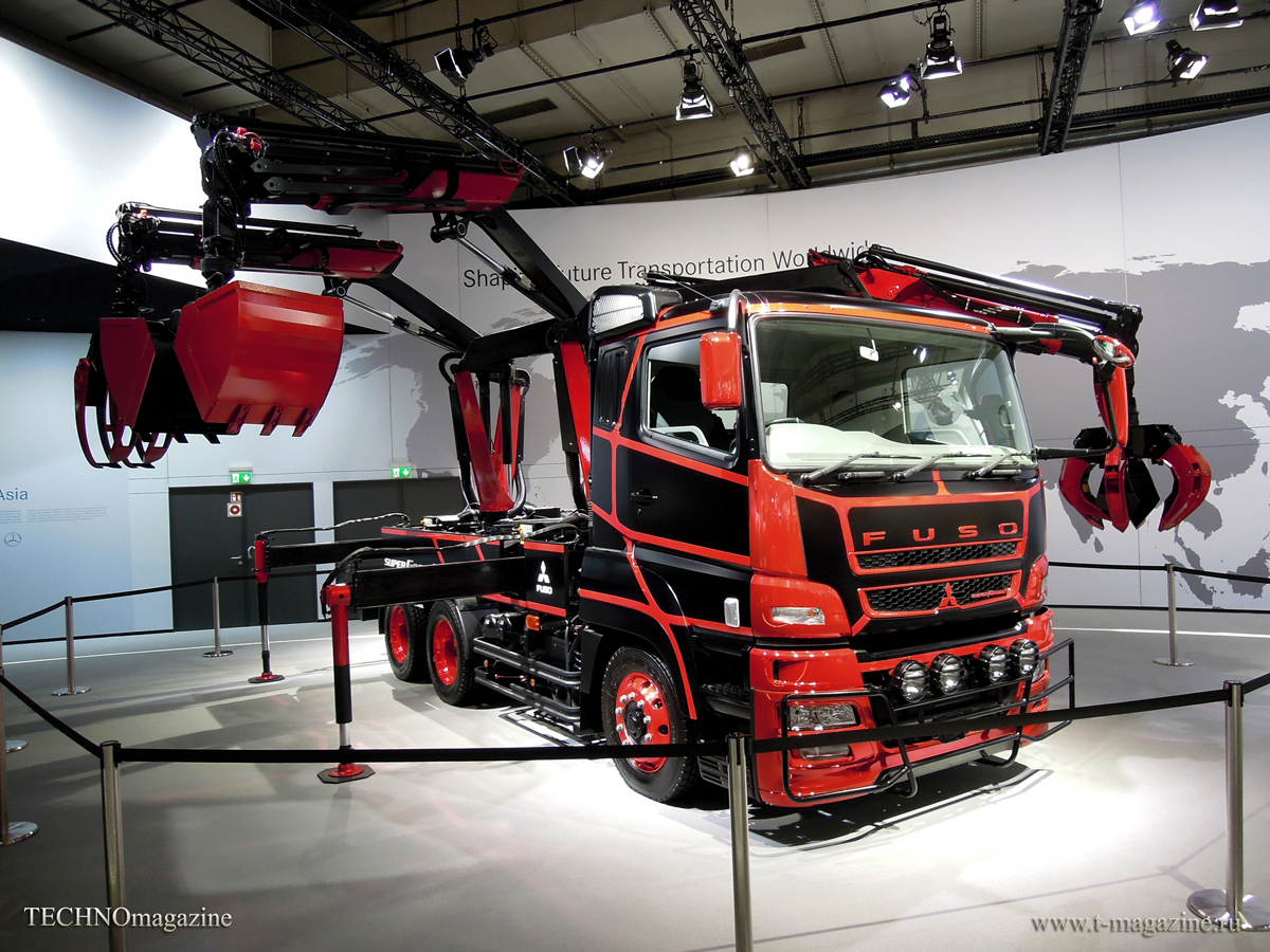 Mitsuhishi Fuso на Ганноверской выставке грузовиков IAA-2016