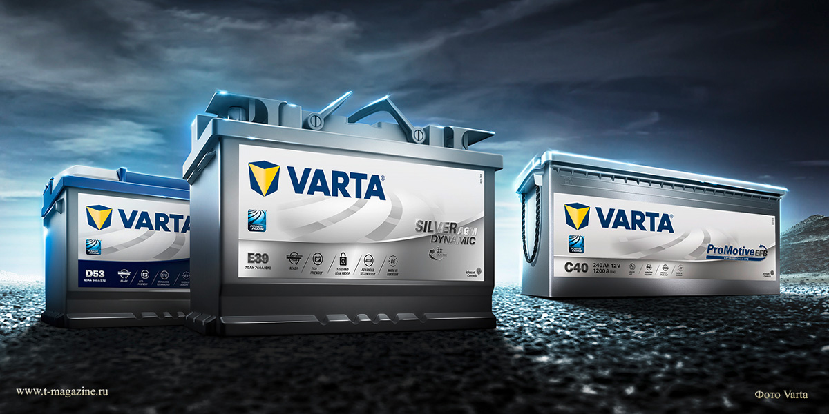Аккумулятор для грузовиков Varta
