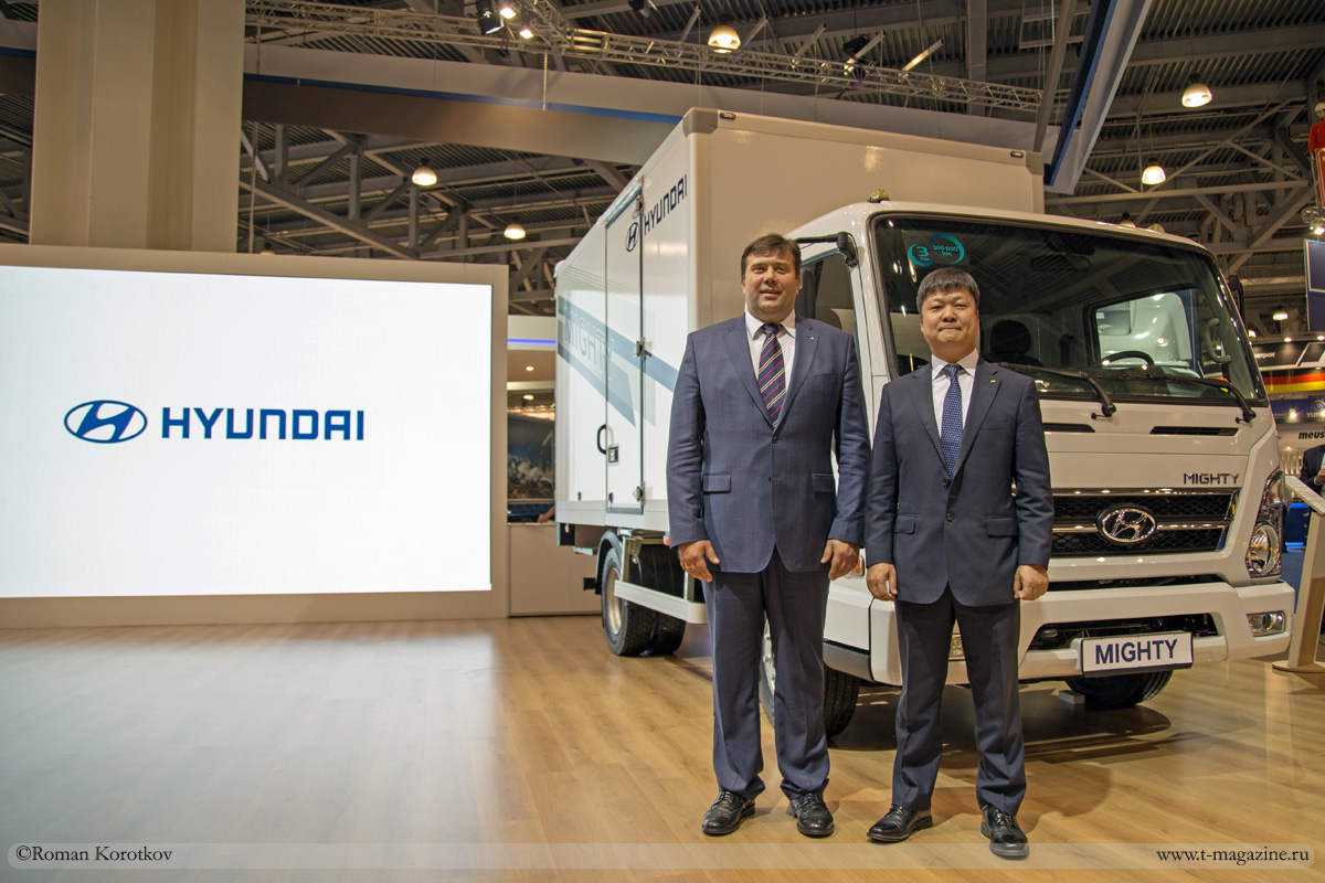 Новый малотоннажный грузовик Hyundai Mighty