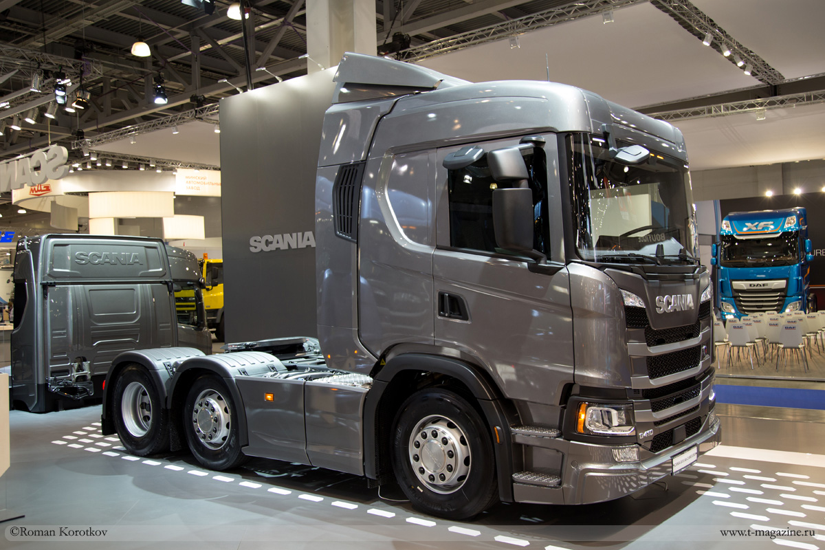 Грузовик Scania G410 6x2 нового поколения