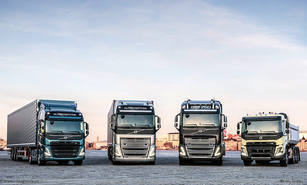 Фото грузовиков Volvo
