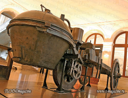 Фото автомобиля Кюньо в музее