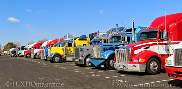 Mid-America Trucking Show 2015: грузовики